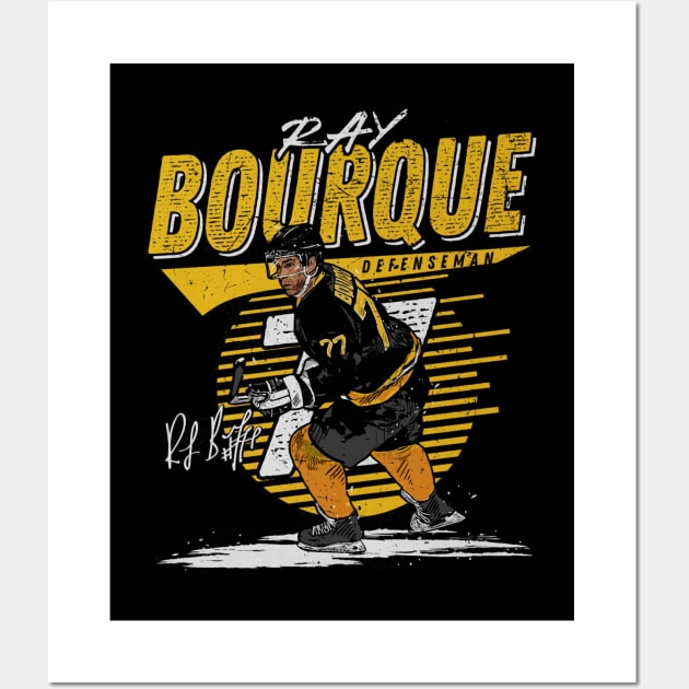 Ray Bourque Boston Comet Wall Art by lavonneroberson